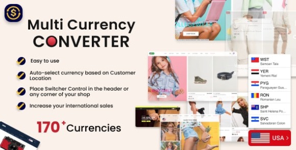 MyShopKit Multi Currency Converter v1.0 – WooCommerce Plugin