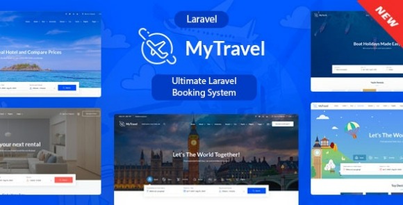MyTravel v2.2.0 – Ultimate Laravel Booking System PHP Script