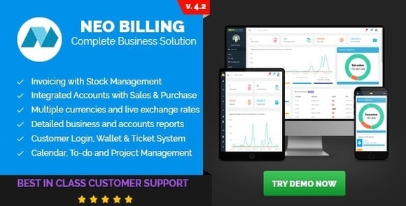 Neo Billing v6.0 Nulled – Accounting, Invoicing And CRM Software