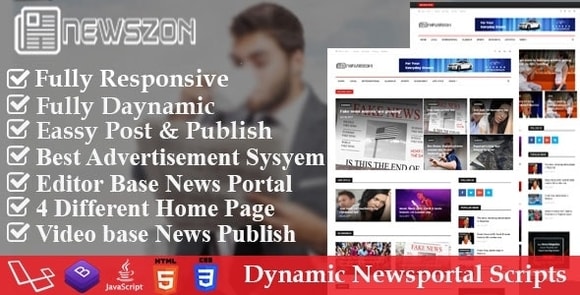 News Paper – Dynamic News, Magazine and Blog Portal PHP Script