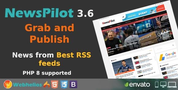 NewsPilot v3.6 – Automatic News Aggregator & Script