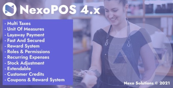 NexoPOS v5.1.0 – POS, CRM & Inventory Manager PHP Script