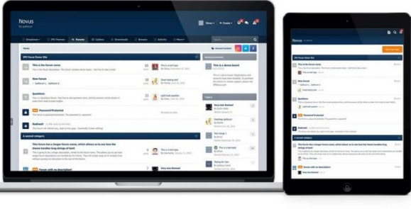Invision Community Novus Theme v4.7.12
