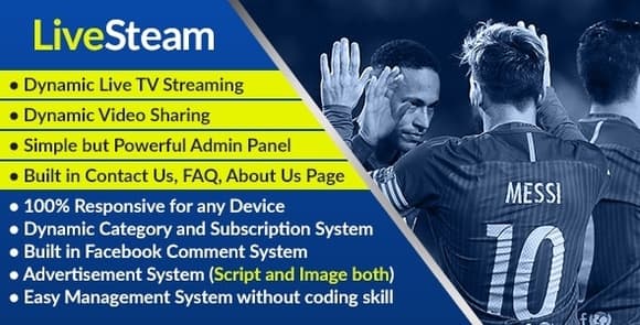 LiveStream – Online Video and Live Streaming Management System