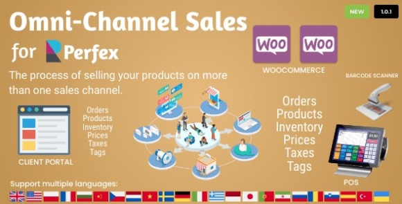 Omni Channel Sales for Perfex CRM v1.0.1 – Addon