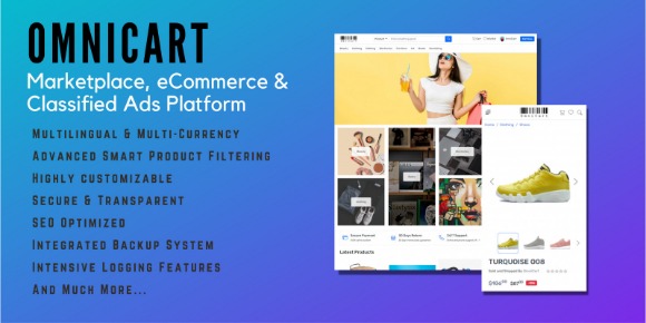 OmniCart v1.30 – Marketplace And Classifieds Platform PHP Script