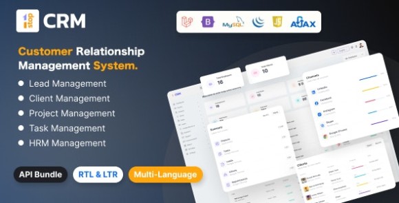 Onest CRM v1.0 – Customer Relation Management System PHP Script
