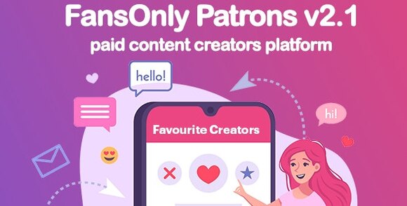 PHP FansOnly Patrons v2.5 Nulled – Paid Content Creators Platform PHP Script