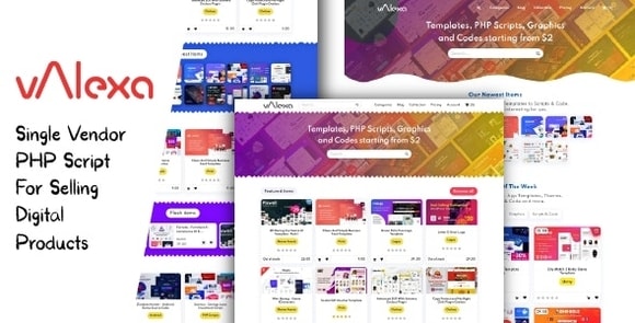 Valexa v3.2.0 Nulled – PHP Script For Selling Digital Products And Digital Downloads