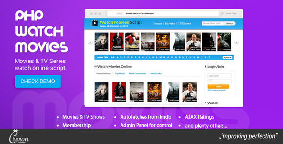 PHP Watch Movies Script v2.9