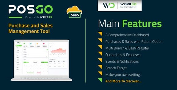 POSGo SaaS v4.5 Nulled – Purchase and Sales Management Tool PHP Script