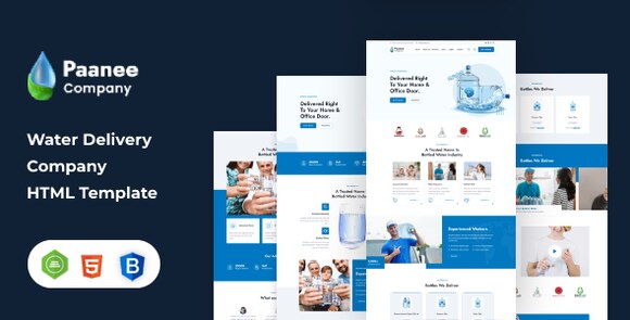 Paanee – Drinking Mineral Water Delivery HTML Template