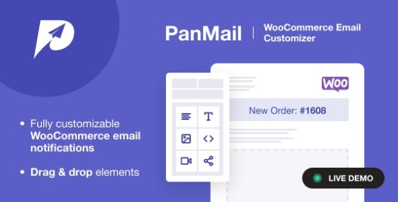 PanMail v1.1.0 – WooCommerce Email Customizer Plugin