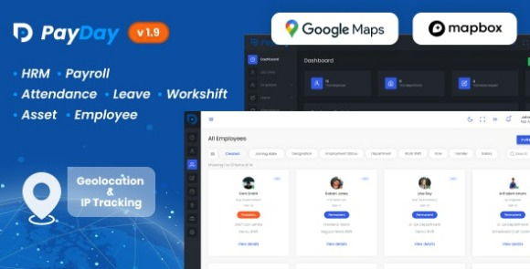 PayDay v1.9 Nulled – HRM Solutions PHP Script