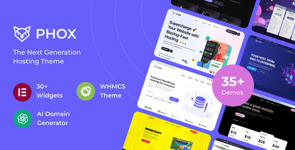 Phox v2.5.1 – Hosting WordPress & WHMCS Theme