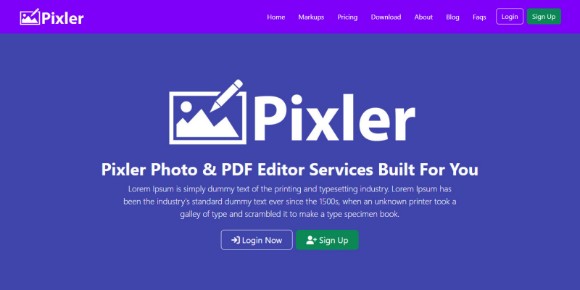Pixler v1.0 – Photo and PDF Editor Script Free