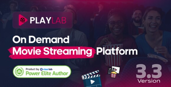 PlayLab v3.3 Nulled – On Demand Movie Streaming Platform PHP Script