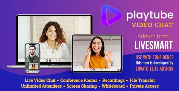 PlayTube Video Chat and Streaming Add-on from LiveSmart v1.0.5