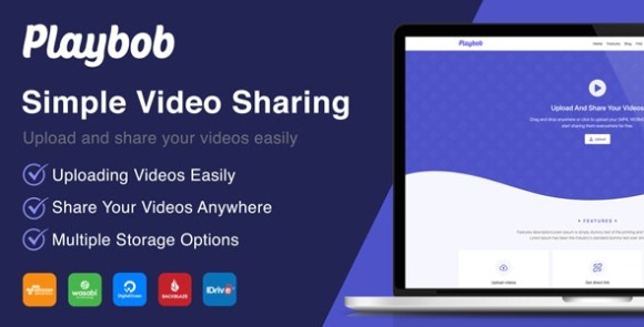 Playbob v1.1 – Simple Video Sharing Nulled PHP Script