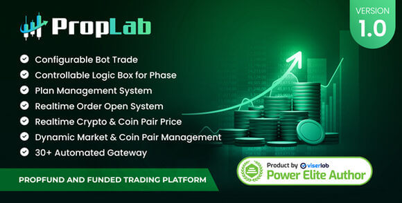 PropLab v1.0 Nulled – PropFund and Funded Trading Platform PHP Script
