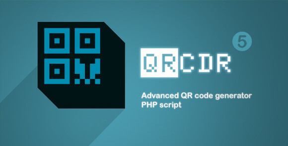 QRcdr v5.3.9 – Responsive QR Code Generator Script