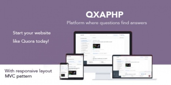 QXAPHP v1.0 – Social Question And Answer Platform PHP Script