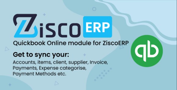 Quickbook Sync Module for ZiscorERP v1.0.1 – Addon