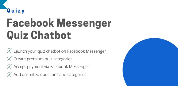 Quizy v2.0 – Facebook Messenger Quiz Chatbot PHP Script