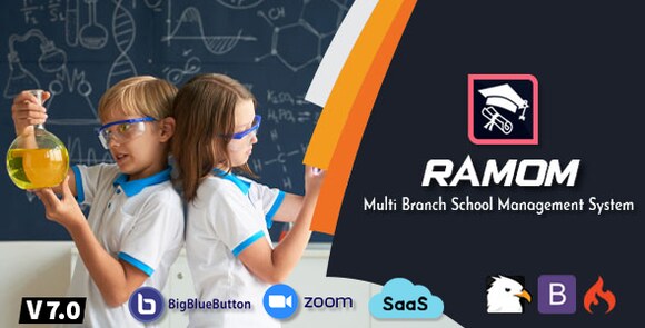 Ramom School v7.1 Nulled – Multi Branch School Management System Script