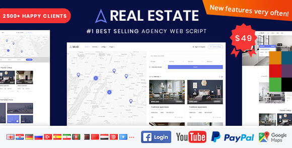 Real Estate Agency Portal v1.7.5 Nulled – PHP Script