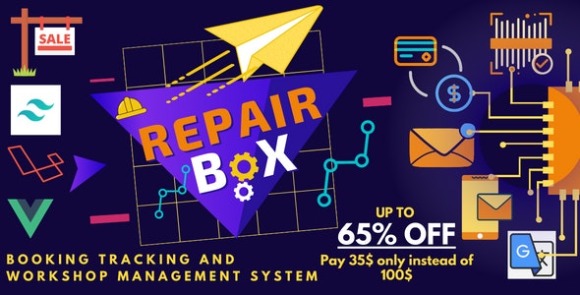 Repair Box v0.9.4 Nulled – Repair Booking, Tracking and Workshop Management System