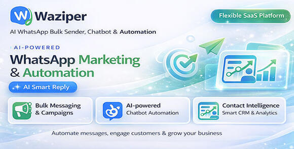 Replix v9.0.2 – AI WhatsApp Bulk Sender, Chatbot & Automation Platform (SaaS) Script