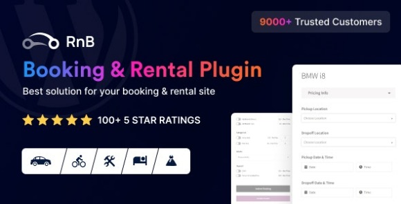 RnB v15.0.7 – WooCommerce Booking & Rental Plugin