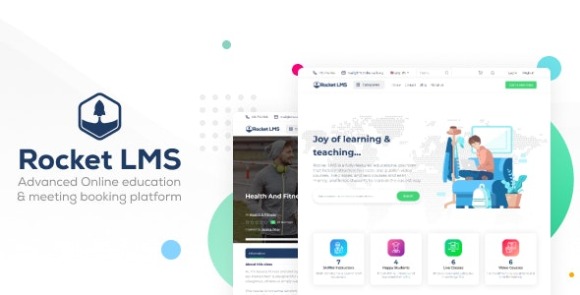 Rocket LMS v1.7 – Learning Management & Academy Script Free