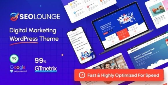 SEO Lounge v4.0.2 Nulled – Digital Marketing Theme