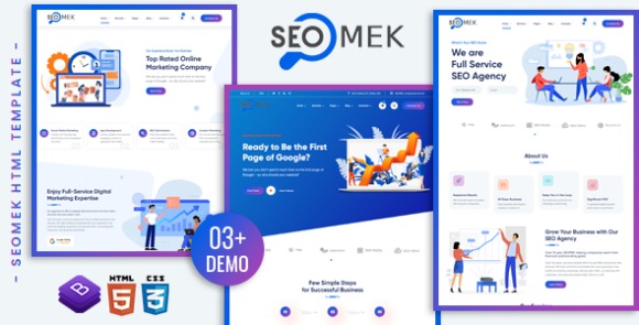 SEOMEK v1.0 – SEO & Marketing HTML5 Template Free