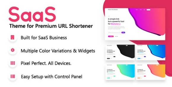 SaaS Theme for Premium URL Shortener v5.0 Free