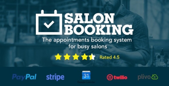 Salon Booking WordPress Plugin v7.8 Free