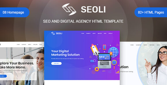 Seoli – SEO HTML Template