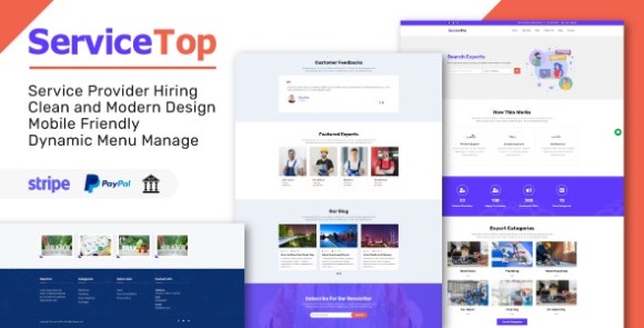 ServiceTop v1.1 – Professional Service Selling Marketplace Script