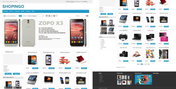 Shopingo – Online Store Ecommerce Blogger Template