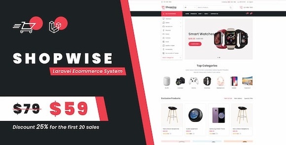Shopwise v1.41.1 Nulled – Laravel Ecommerce Multilingual System PHP Script