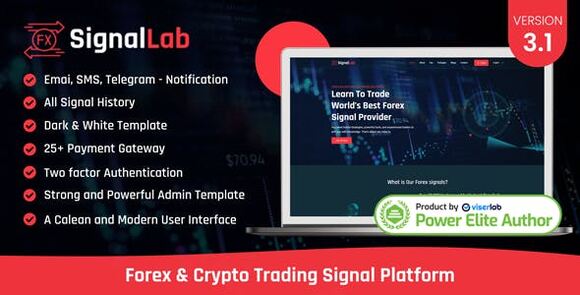 SignalLab v3.1 Nulled – Forex and Crypto Trading Signal Platform