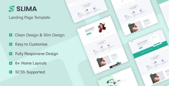 Slima v1.0 – Creative Responsive HTML Template