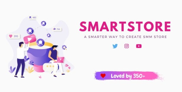 SmartStore v2.0 – SMM Store Script – Social Media Marketing Tool