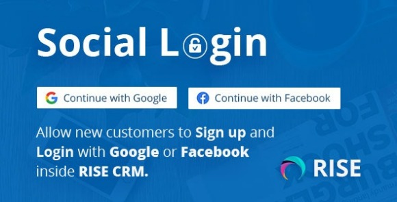 Social Login for RISE CRM v1.0.2 – Module