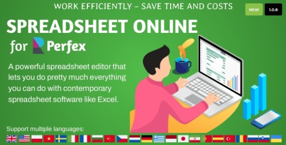 Spreadsheet Online for Perfex CRM v1.0.8 Addon