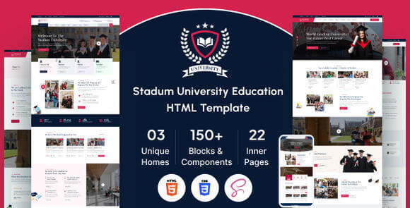 Stadum – University Education HTML Template