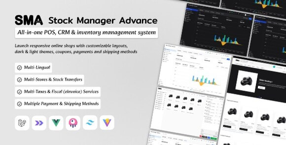 Stock Manager Advance with All Modules v4.0.0 beta6