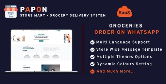 StoreMart v1.1 – SaaS Grocery Delivery System PHP Script